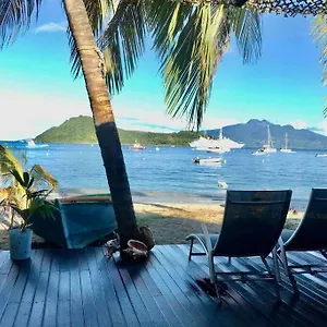 Dans La Baie Des Saintes Les Pieds Dans L'eau , Terre-De-Haut Guadeloupe